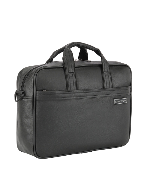 LAVIE SPORT Unisex Black Director Laptop Briefcase Bag - Image 2
