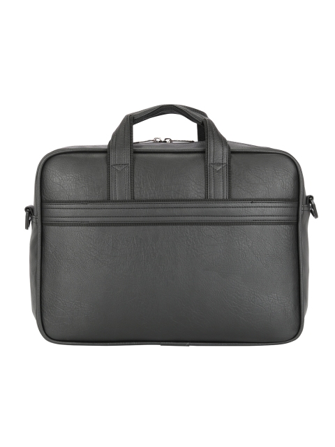 LAVIE SPORT Unisex Black Director Laptop Briefcase Bag - Image 3