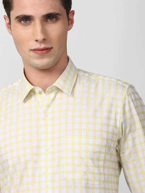 Peter England Men Slim Fit Checked Formal Shirt - Image 2
