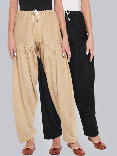 Clora Creation Women Pack Of 2 Solid Salwar