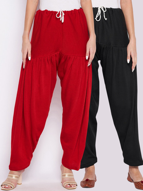 Clora Creation Women Pack Of 2 Solid Salwars