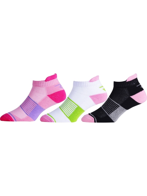 RC. ROYAL CLASS Women Pack Of 3 Patterned Cotton Ankle-Length Socks