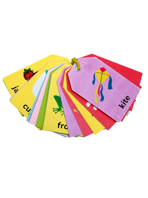 wonderLearn Kids Yellow Word Cubes Skill Development Toys - Image 2