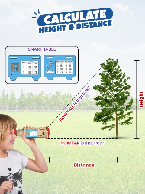 Smartivity Kids Beige Colored DIY Telescope - Image 4