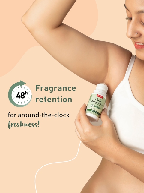 Sirona 2-in-1 Underarm Roll On Deodorant with Prebiotics 50 ml - Oud Allure - Image 7