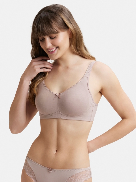 Jockey Wirefree Non Padded Cotton Full Coverage Everyday Bra-FE41 - Image 6