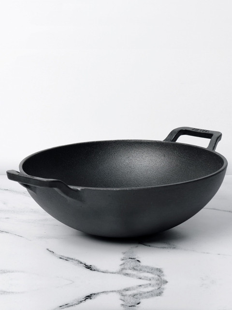 MEYER Grey Deep Frying Iron Kadai without Lid