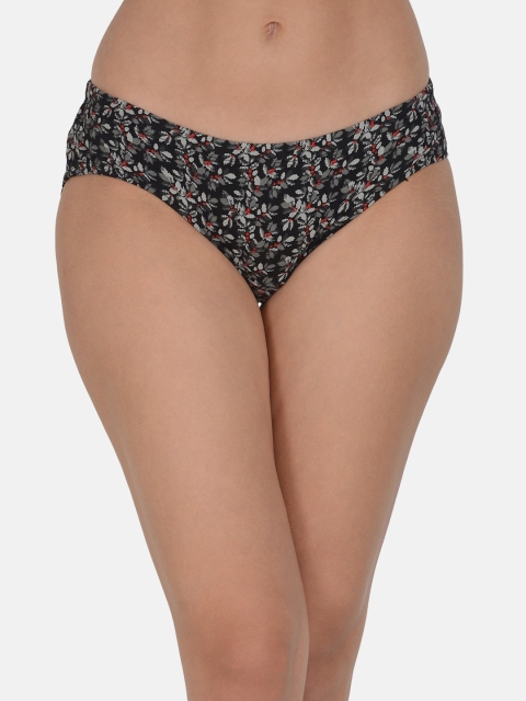 Leading Lady Women Pack Of 6 Printed Pure Cotton Hipster Briefs - Image 2