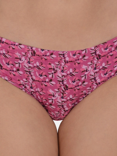 Leading Lady Women Pack Of 6 Printed Pure Cotton Hipster Briefs - Image 6