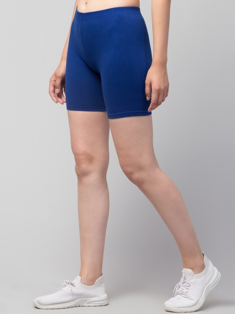 Apraa & Parma Women Pack of 3 Slim Fit Cycling Cotton Shorts - Image 4