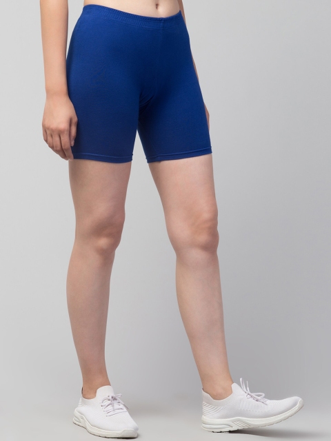 Apraa & Parma Women Pack of 3 Slim Fit Cycling Cotton Shorts - Image 2