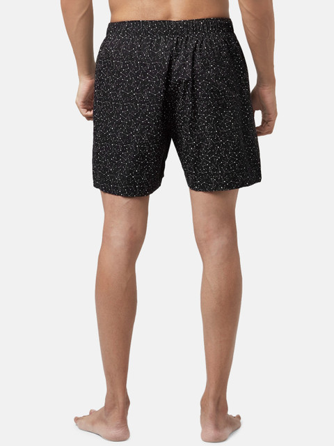 Ajile by Pantaloons Men Black Printed Pure Cotton Boxers 8905685184002 - Image 3