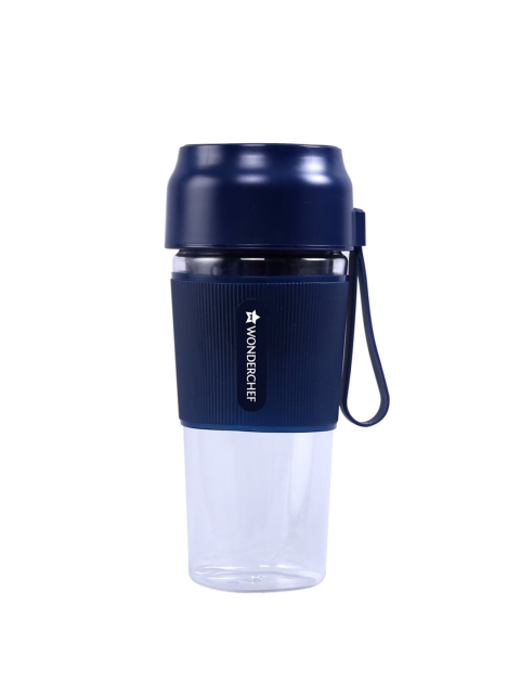 Wonderchef Blue Nutri-Cup Portable Blender with USB Charging 300ml - Image 2