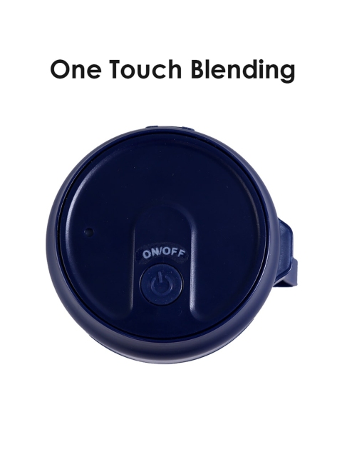 Wonderchef Blue Nutri-Cup Portable Blender with USB Charging 300ml - Image 4