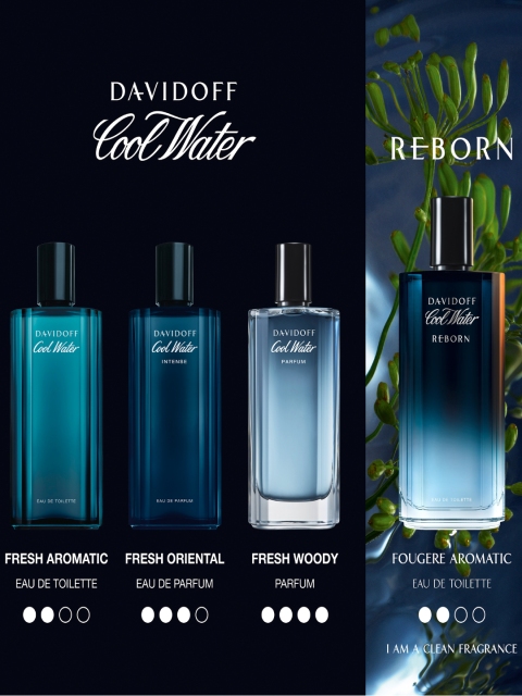 DAVIDOFF Men Cool Water Reborn Eau De Toilette - 125 ml - Image 7
