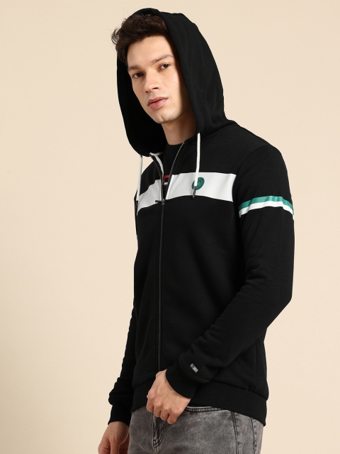 Being Human Striped Hooded Sweatshirt - Image 3