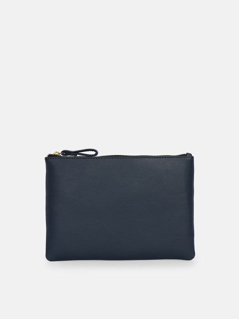 Bagsy Malone Blue Textured Pouch