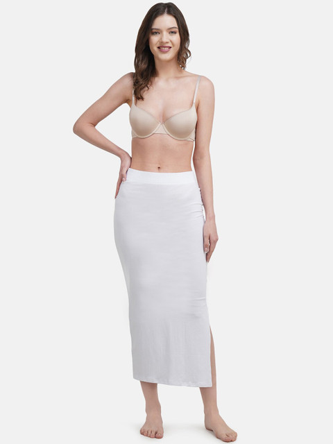 Hill Islands Premium White Saree Shapewear