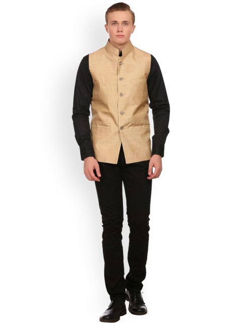 Wintage Mandarin Collar Nehru Jacket - Image 5