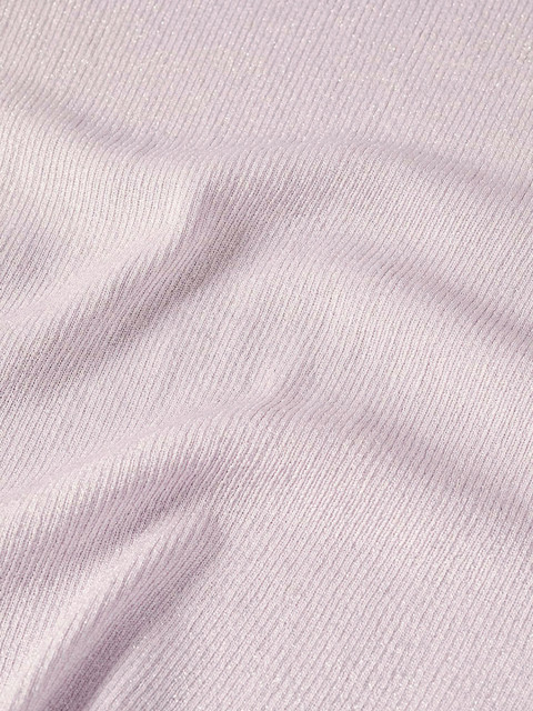 MANGO Sustainable Turtleneck Shimmery Pullover - Image 2