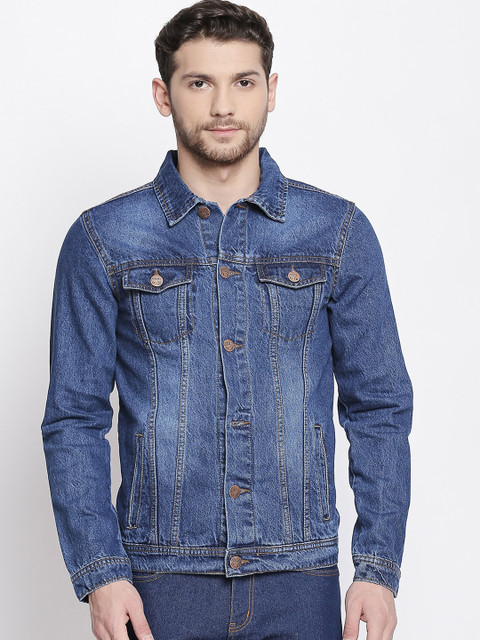High Star Men Washed Denim Jacket