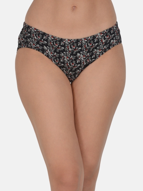 Leading Lady Women Pack Of 6 Floral Printed Cotton Hipster Briefs - Image 2