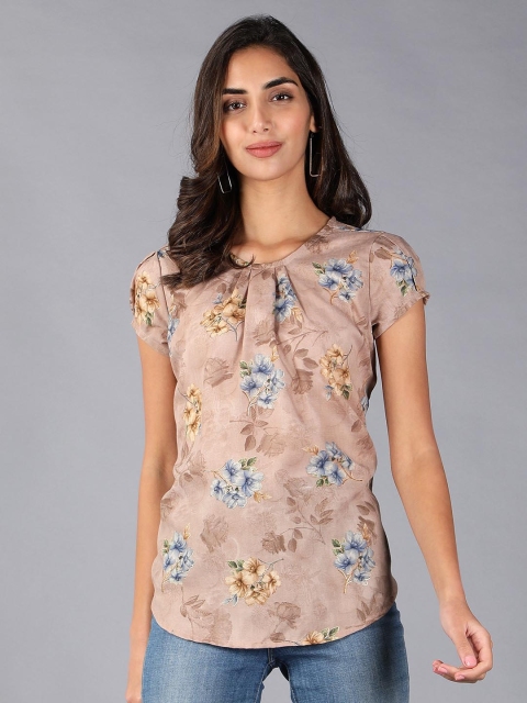 Cot'N Soft Floral Printed Pure Cotton Top