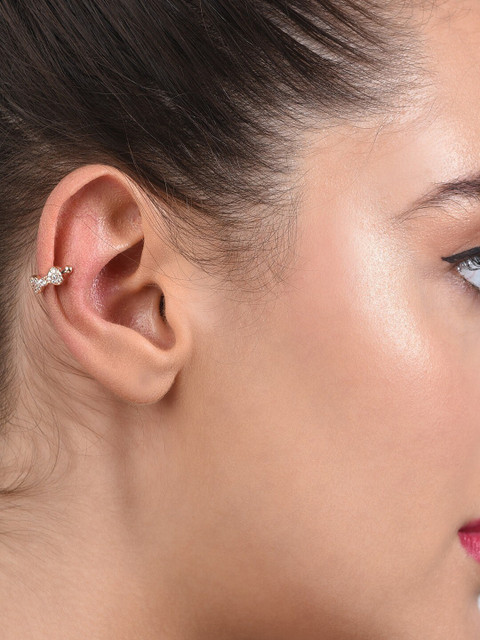 AMI Set of 2 Contemporary Ear Cuff Earrings - Image 7