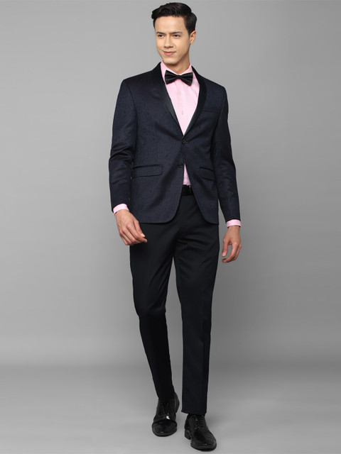 Allen Solly Men Slim-Fit Single-Breasted Suit - Image 6