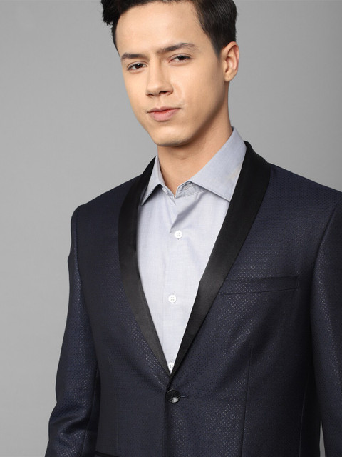 Allen Solly Men Slim-Fit Single Breasted Suits - Image 2