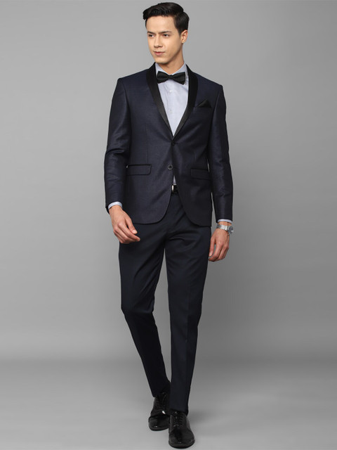 Allen Solly Men Slim-Fit Single Breasted Suits - Image 6