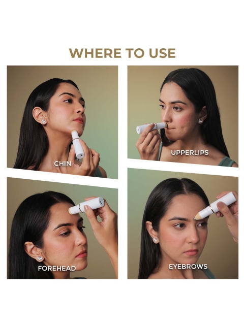 WINSTON Rechargeable 2-in-1 Face and Eyebrow Trimmer for Women Facial Hair Removal - Image 2