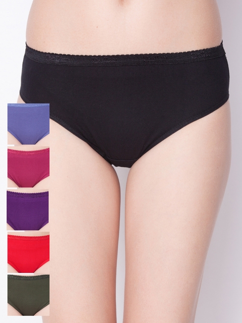 Dollar Missy Pack of 6 Slim Fit Hipster Briefs 101S-OE