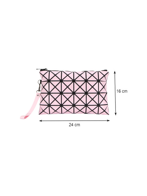 NFI essentials Women Geometric Printed Makeup Accessory Pouch - Image 5