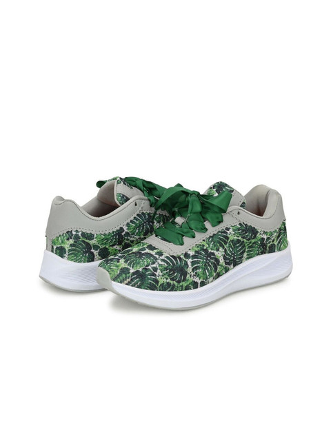 HIROLAS Women Printed Mesh Memory Foam Walking Shoes - Image 7