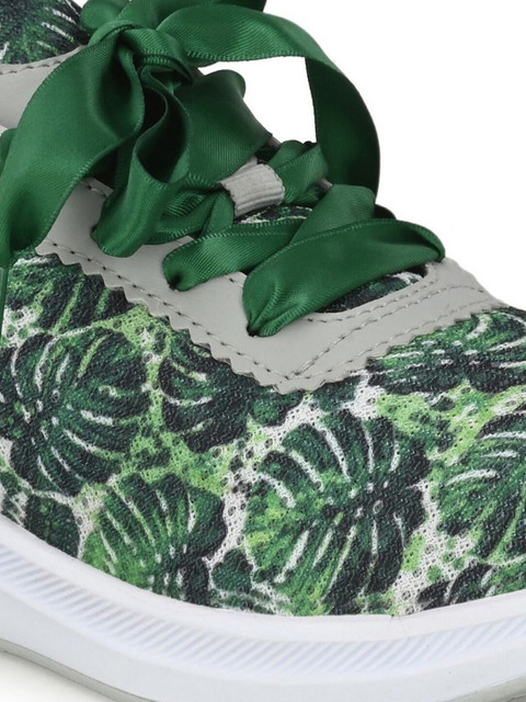 HIROLAS Women Printed Mesh Memory Foam Walking Shoes - Image 6