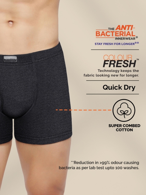Van Heusen Innerwear Men Pack of 3 Antibacterial Colour Fresh Boxer Briefs - Image 8