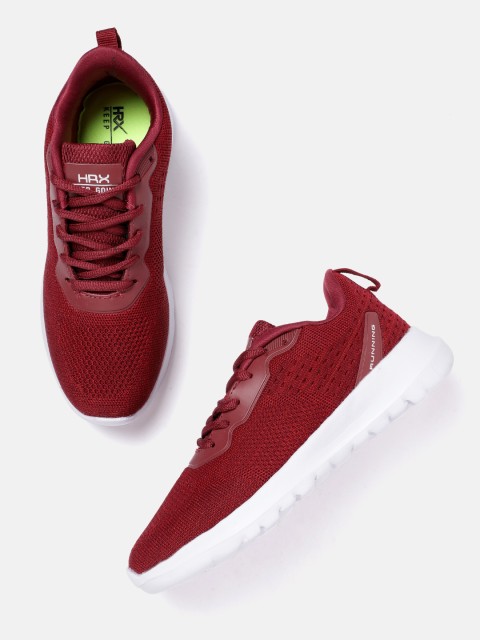 HRX by Hrithik Roshan Women Woven Design Urban Street Athleisure Shoes - Image 2