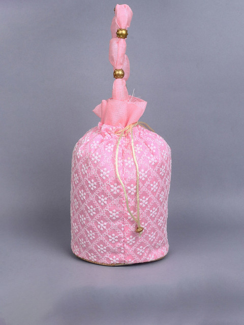 LIKAA Bridal Chikankari Embroidery Work Potli - Image 3