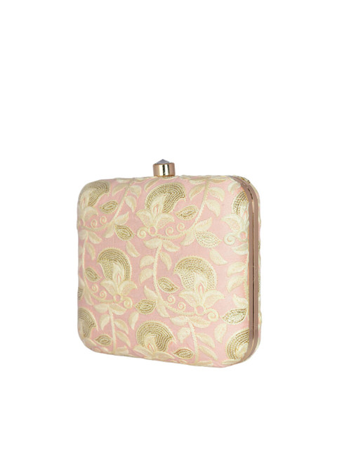 ARTKLIM Embroidered Box Clutch - Image 3