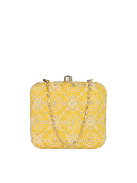 ARTKLIM Embroidered Box Clutch - Image 2