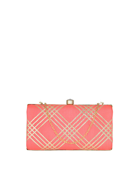 ARTKLIM Embroidered Box Clutch - Image 2