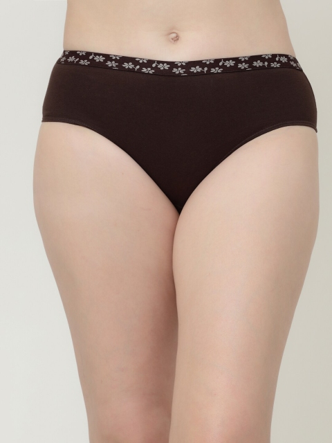 Floret Women Pack of 3 Lace detailed Briefs 7600-2_Assorted_S - Image 2