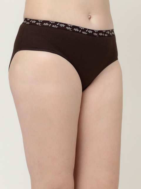 Floret Women Pack of 3 Lace detailed Briefs 7600-2_Assorted_S - Image 5