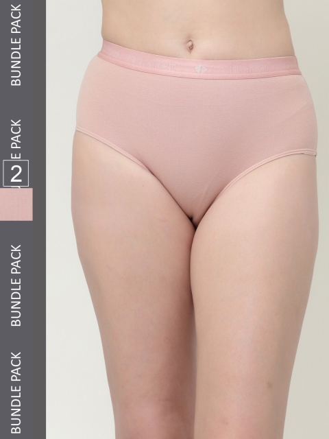Floret Women Pack Of 2 Assorted Hipster Briefs