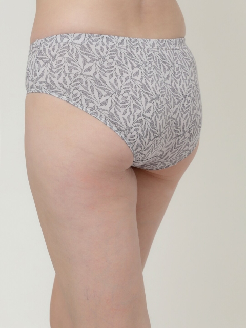 Floret Women Pack of 3 Assorted Cotton Hipster Briefs - Image 6