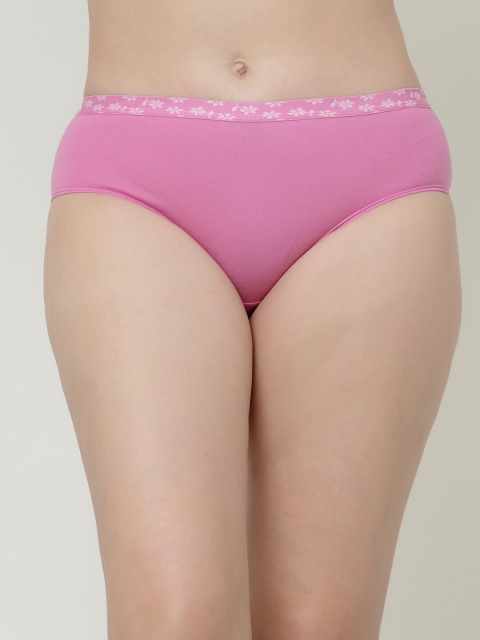 Floret Women Pack Of 3 Assorted Cotton Basic Briefs - Image 2