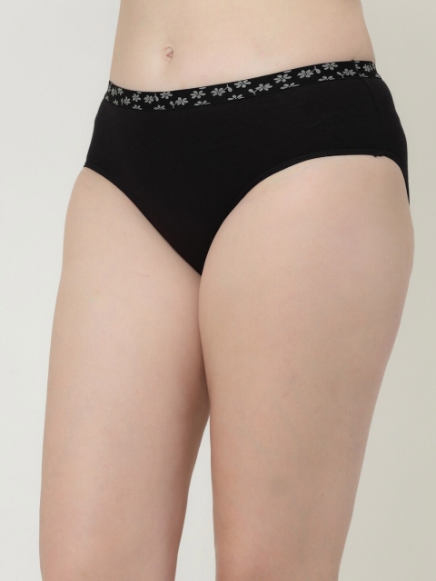 Floret Women Pack Of 3 Assorted Cotton Basic Briefs - Image 5