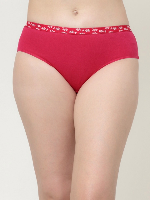 Floret Women Pack Of 3 Assorted Cotton Basic Briefs - Image 2