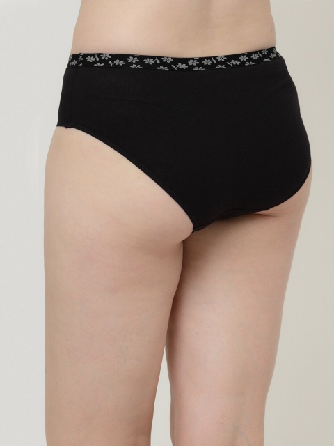 Floret Women Pack Of 3 Assorted Cotton Basic Briefs - Image 6
